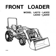 Kubota LA272 - LA302 - LA352 - LA402 Operators Manual